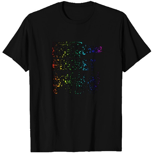 Fireworks Bottle Rocket Pyrotechnician Rainbow T Shirts