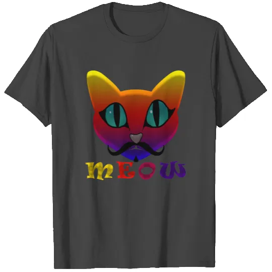 Cat Funny Best Selling Colorful For Cat Lovers T Shirts