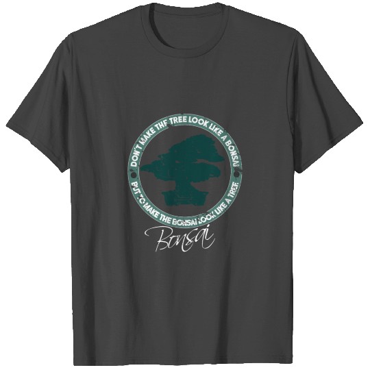 Bonsai Little Things Japan Tree Plant Gardening T Shirts