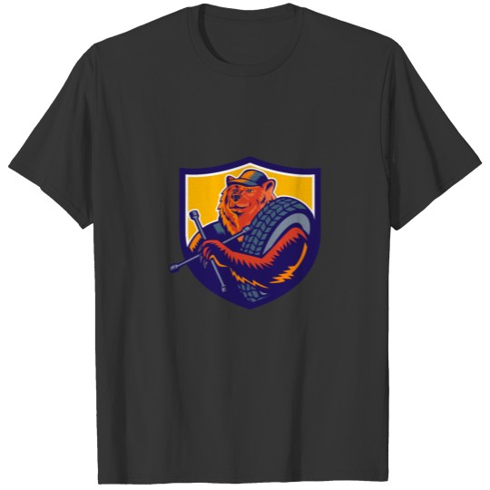 Bear Tireman Crest T-shirt