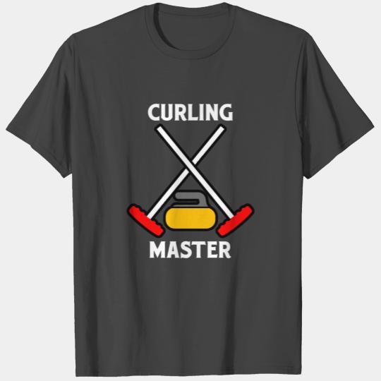 Curling Master T Shirts