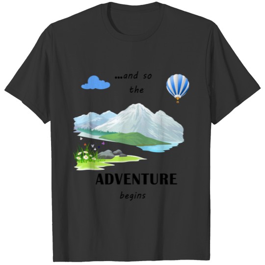 Adventure "Blue" T Shirts
