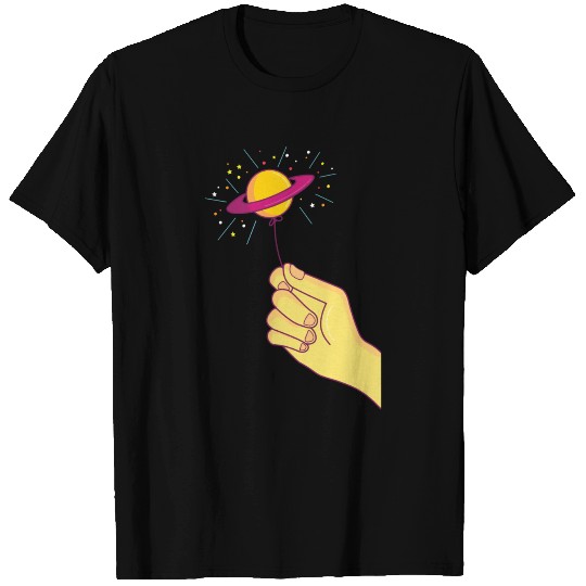 Saturn Lollipop Balloon T Shirts