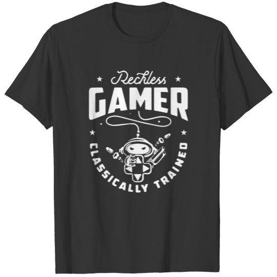 gamer shirt Games Internet joystick console nerd T-shirt