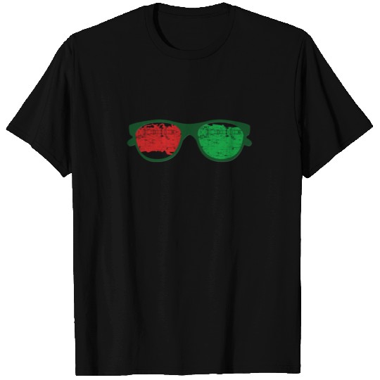psychedelic goa nerd brille T Shirts