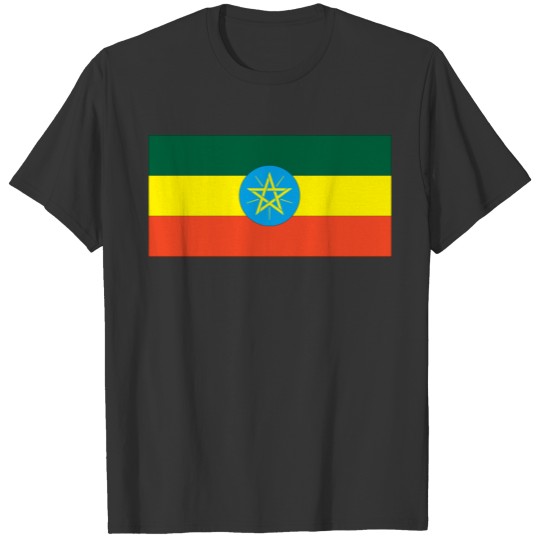 flag of ethiopia T-shirt