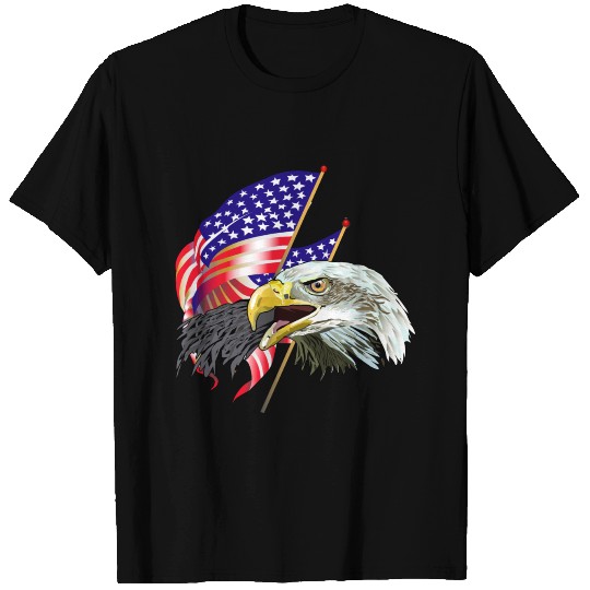 Eagle American,Bald Eagle,USA Eagle,Bird T Shirts
