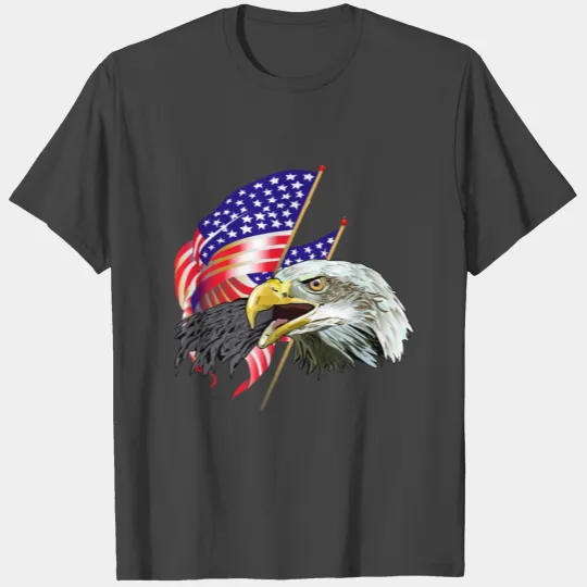 Eagle American,Bald Eagle,USA Eagle,Bird T Shirts