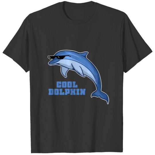 cool dolphin T-shirt