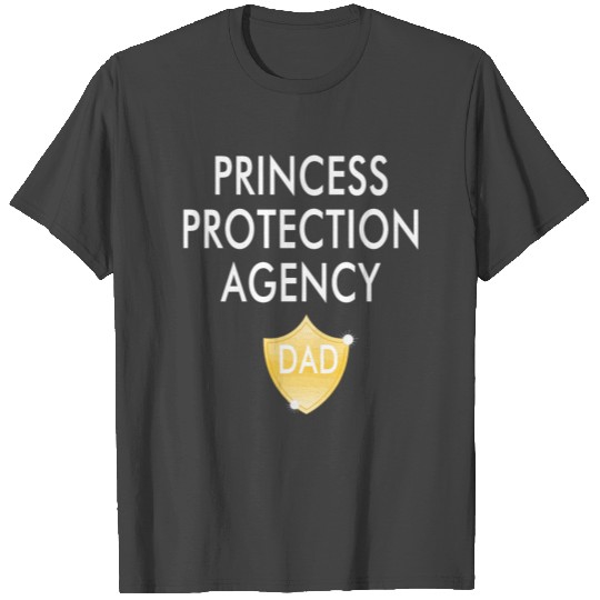 PRINCESS PROTECTION AGENCY Symbol Logo Design Art T Shirts