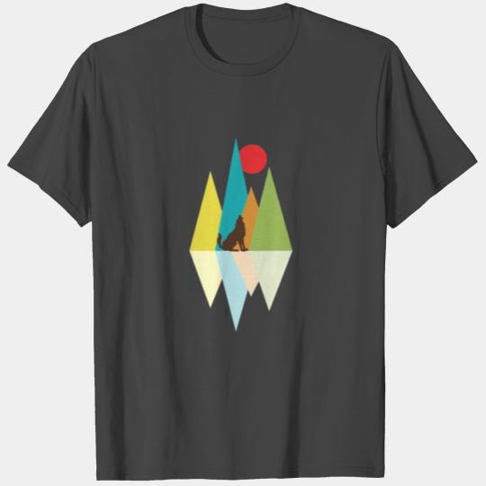wolf mountain T Shirts