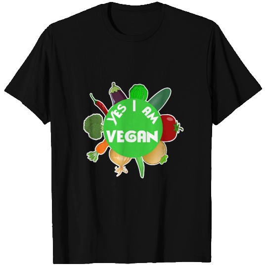 vegan vegetable cool statement gift idea T Shirts