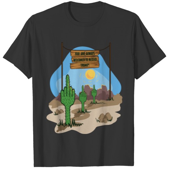 Welcome to Mexico - Middlefinger T-shirt