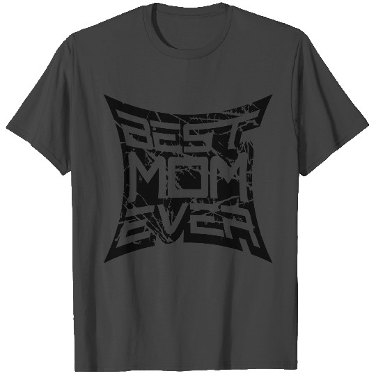 stamp scratch cracks best mom ever text sticker st T Shirts
