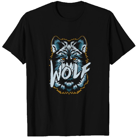 Lone Wolf Animal Predator T Shirts