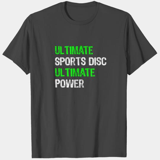 Ultimate Frisbee Ultimate power gif tfor Boys T Shirts
