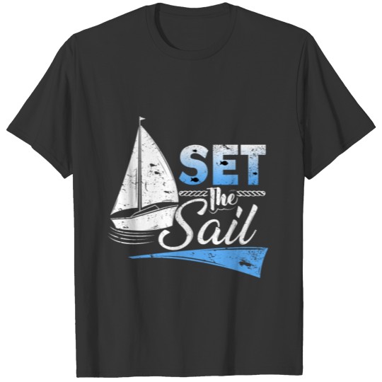 Boat Sailing Yacht Ship Sea T Shirts