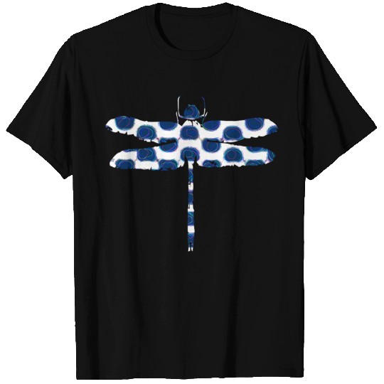artTS batik electric dragonfly bluz T Shirts