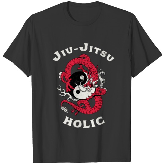 Jiu Jitsu Holic Brazilian BJJ Combat MMA Grappling T Shirts