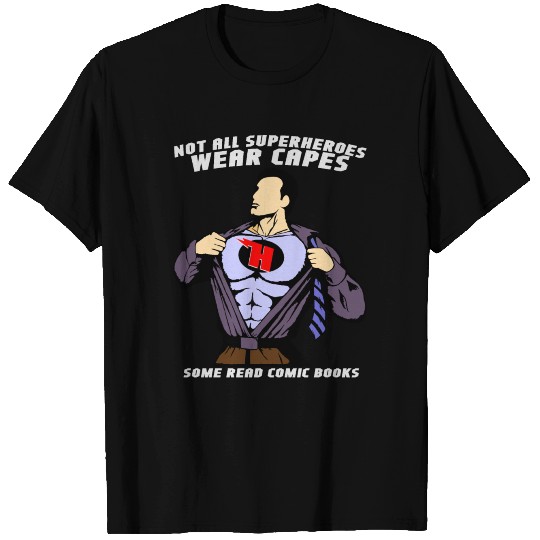 Superheroes - Comics - Total Basics T Shirts