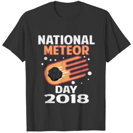 NATIONAL METEOR WATCH DAY 2018 T Shirts