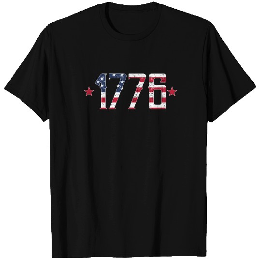 1776 Forth July American Pride Patriot T Shirts