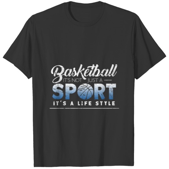 Basketball Sport Rebound Slam Dunk Basket T-shirt