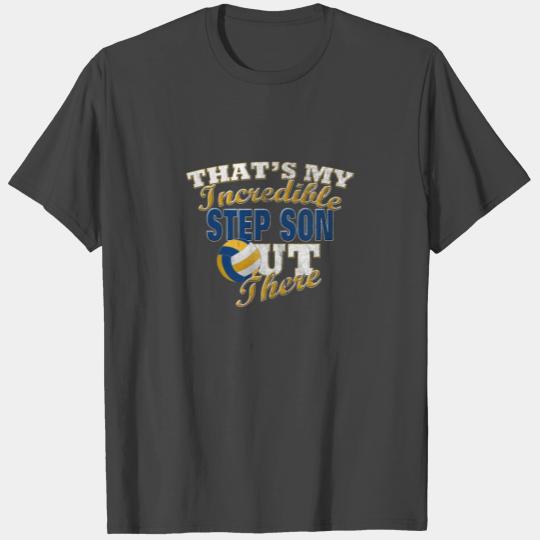 Volleyball Step Son, Mom & Dad Gift T Shirts