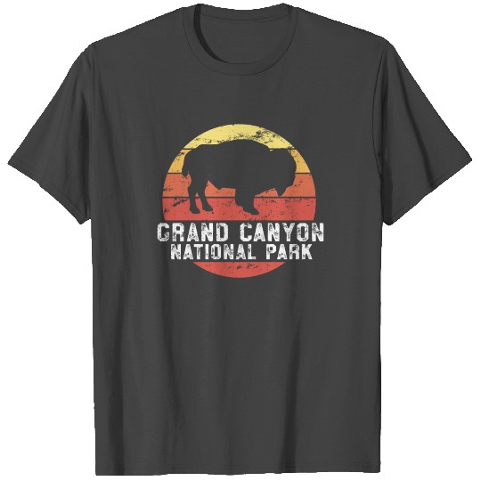 Grand Canyon National Park T Shirts Buffalo Vacation Gift