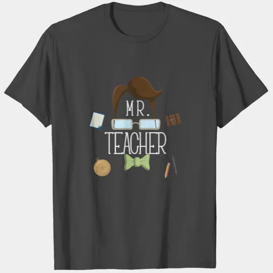 Mr Teacher Awesome Couples Husband Wife Gifts Men T Shirts