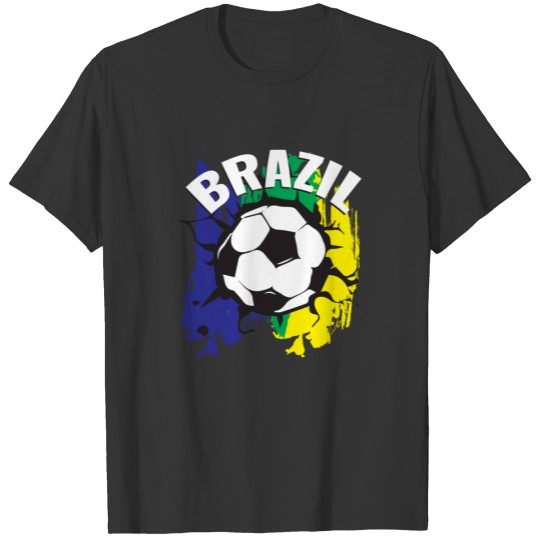 Brazil Soccer World Tee Shirt T-shirt