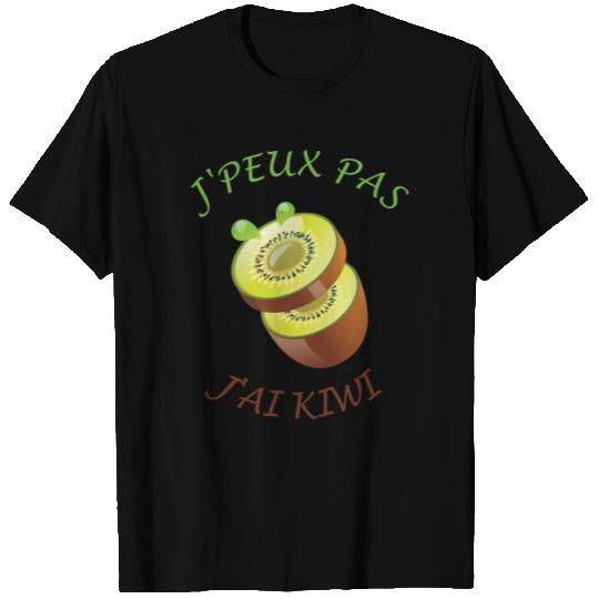 I can't. I have Kiwi (French version) T Shirts