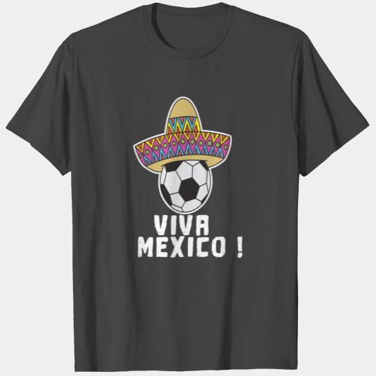 Mexico Mexican Football World cup Soccer T Shirts