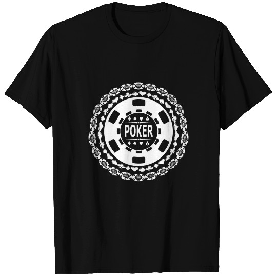 Poker Chip (w) T Shirts