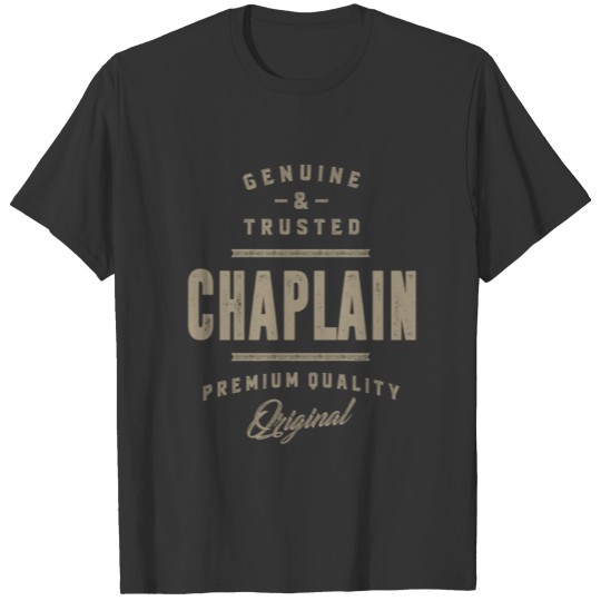 Genuine Chaplain T-shirt