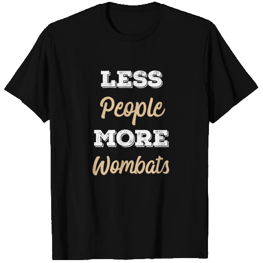 wombat animal gift idea T Shirts