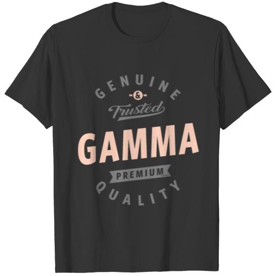 GENUINE GAMMA T-shirt