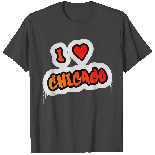 I love Chicago T Shirts