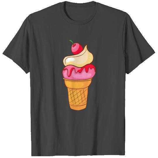 Icecream Gelato Sundae Summer Sherbet Food T Shirts