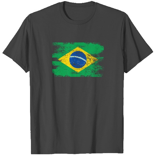 Brazil Flag Gift Country Patriotic Travel T Shirts Americas Light