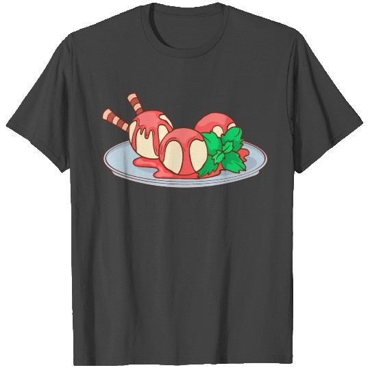 Icecream Gelato Sundae Summer Sherbet Food T Shirts