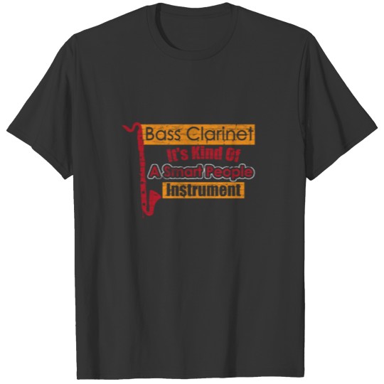 Bass Clarinet Instrument T-shirt