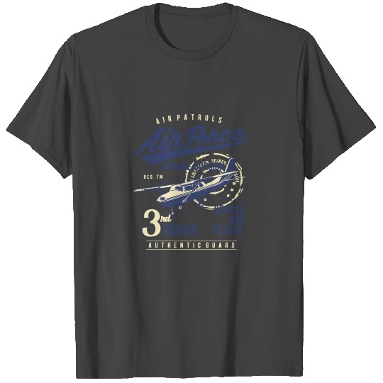 Air Force Squad T Shirts Airbone Rescue Gifts
