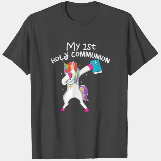 st Holy Communion Catholic T Shirts First Son