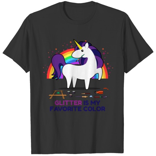 Glitter Is My Favorite Color T-shirt