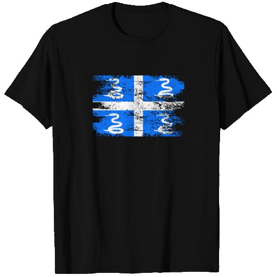 Martinque Flag Gift Country Patriotic Travel T Shirts Americas Light