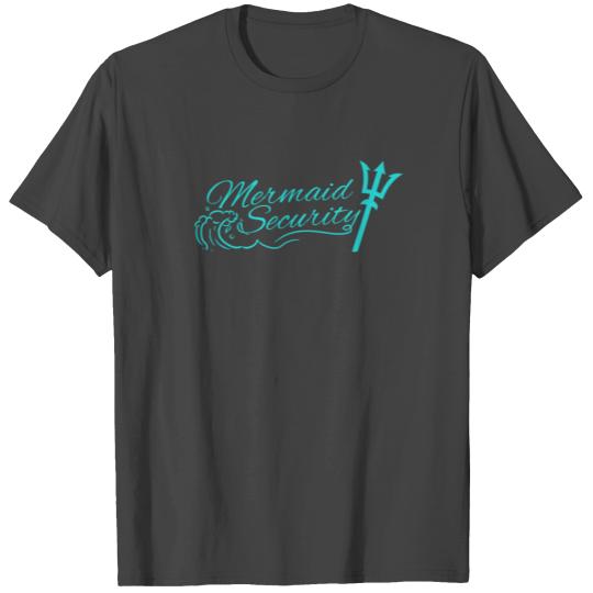 Mermaid security Lifeguard Swimming Teacher Merman T Shirts