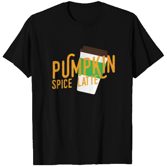 Pumpkin Spice Latte Halloween T Shirts