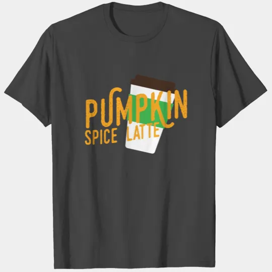Pumpkin Spice Latte Halloween T Shirts