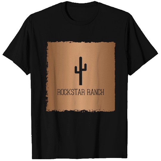 Rockstar Ranch Rose Gold T Shirts